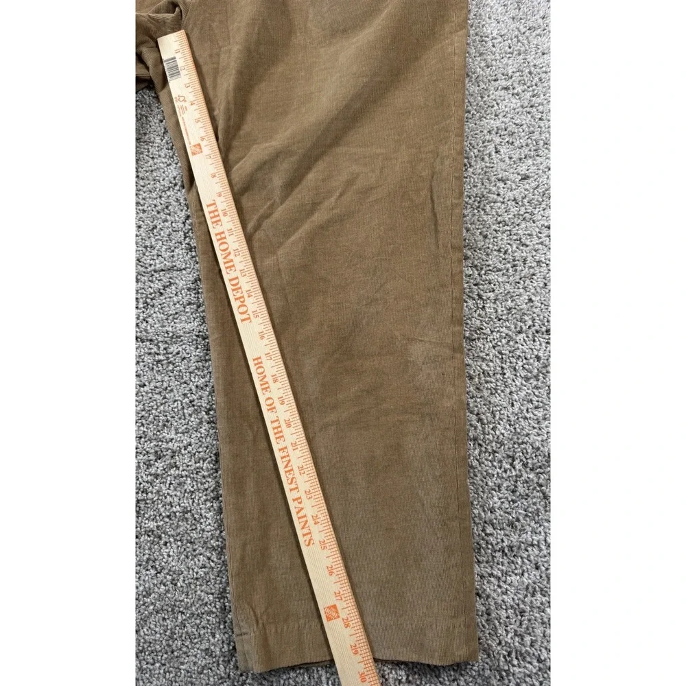 Lands End‎ Classic Clothing Traditional Fit Mens Corduroy Chino Pants Tan 42x29